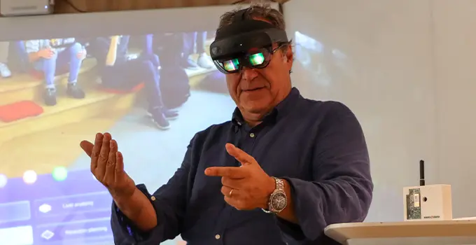 Démonstration d’un projet innovant d’HoloLens déployé pour le domaine médical chez Sopra Steria